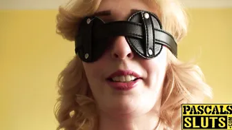 Blonde Jessica Jensen is submissive slut who loves big cocks