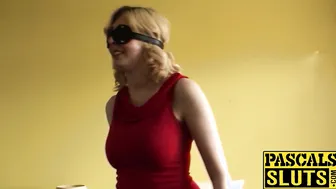 Blonde Jessica Jensen is submissive slut who loves big cocks