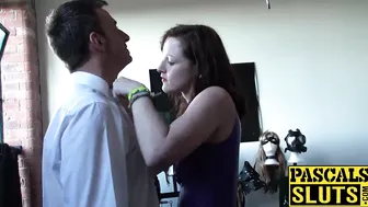 Sexy Dominatrix Vivienne swaps the roles and gets dominated