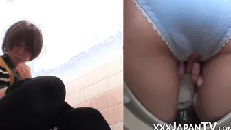 Asian teen close up pussy fingering caught on hidden cam