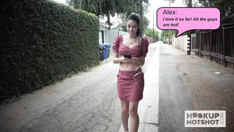 Alex Coal meets up with a new match from her dating app
