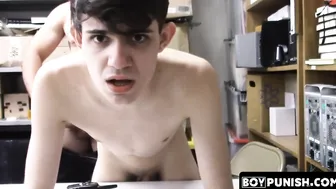 The criminal got caught stealing and fucked for his release