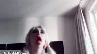 Cute Slut loves getting a Facial Load 2