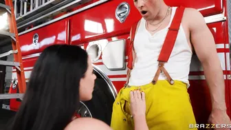 Firefighter Angelas White Hot Squirting Fuckfest