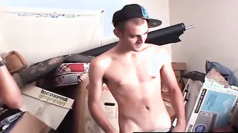 Blows porn video – Photographer slut blows before plowed by hung straight guys