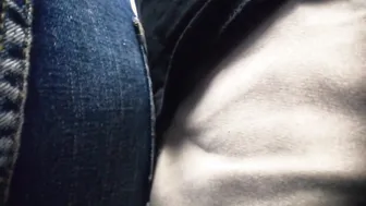 Phat South Ebony Butt Groped