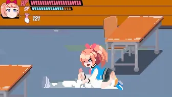 Lewd City Girls [hentai Pixel Game] Mixed Sex Facial Head while Face