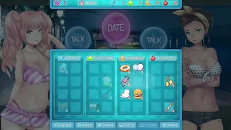 hot 3 Way inside the Strokes Parlor - HuniePop two - Part five