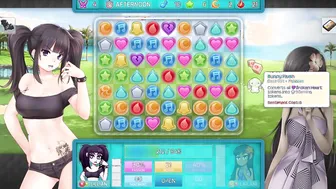 hot 3 Way inside the Strokes Parlor - HuniePop two - Part five