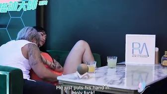 Hot Tattooed Chick Yaner Fucked In Club\s Bathroom By Pick-up Artist