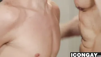 Daddy Rodney gives Kory a hardcore lesson in the locker room