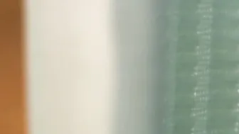 Cute Japanese playing with her pussy while filmed by voyeur