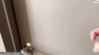 Unplanned sex in a hotel room between stepson and his stepmom 6