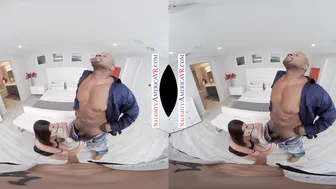 Your wife Jessica Rex sucks your cock while she gets pounded by a big black cock