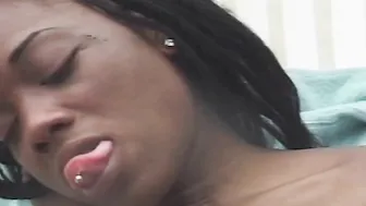 Incredible interracial by the pool featuring a fantastic ebony