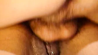 Ebony Teen's Big Black Booty Bounces on White Dick - PornPros