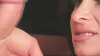 Horny dark haired MILF Jessica Jewel gets fucked deep by her young dude