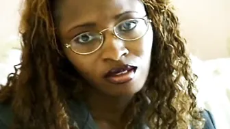 Outstanding ebony chick Kokoa getting her anus fucked bu a white cock