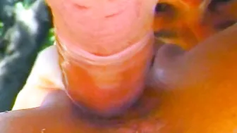 Superb blonde teen Kathleen Kruz gets a big load on her mouth