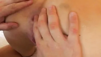 Get ready to enjoy a stunning blonde chick in action