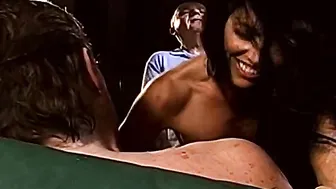 Hot Housewife Engages In a Wild Swinger Threesome Here