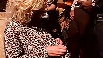 Swinger Wife With Blonde Hair Fucks Interracial BBC