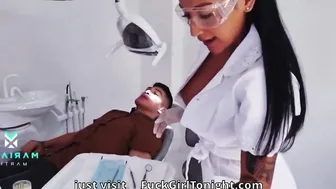 Horny dentist fucks her patient 6