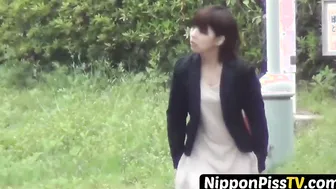 Japanese women furtively taped as they are pissing