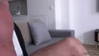 Pussy Kat amazing swallows cock and anal