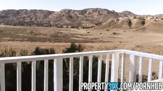 PropertySex - Bombshell Realtor makes Sex Clip with Client as
