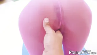 Adriana Chechik blows huge penis before doggy style fucking