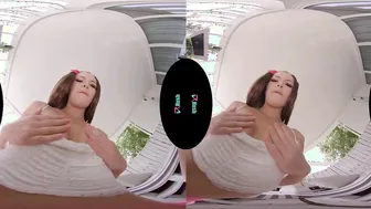 VRHUSH Cindy Shine has no underwear on and is ready