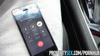 PropertySex - Beauty Sluts Busted Squatting Empty Apartment Fucks Landlord