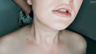 Hand strangulation Finger sucking off