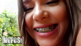 Mofos - beauty Dark Haired Liza Rowe getting her Cunt Nailed