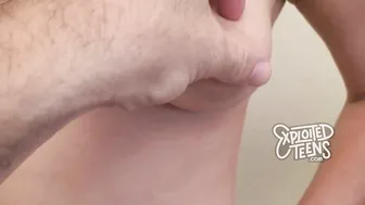 Wholesomely Adorable Blondie Gives A Sensual And Passionate BJ