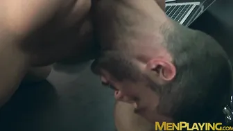 Dato and Landon gets freaky and horny in the office