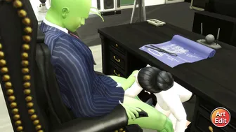 Chichi x Piccolo - Sims 4