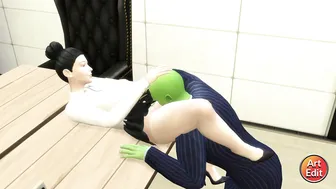 Chichi x Piccolo - Sims 4