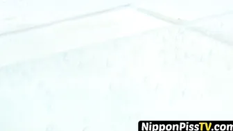 Lovely Japanese angels peeing and having a great time
