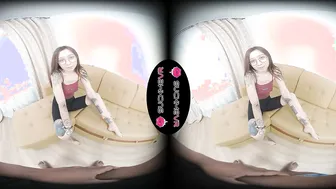 Ka Lee is sexy hot and nude and she is showing off her hot body in VR