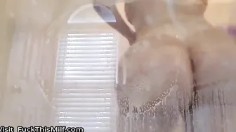 Perverted Son Fucks His Step Moms Big Dirty Ass In The Shower 2