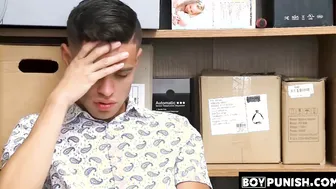 Security guard BBC is taken in the ass by a handsome criminal