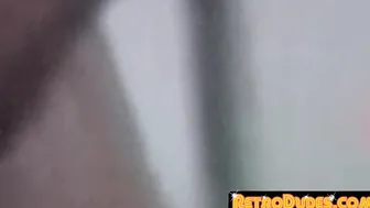 Classics porn video – Adorably retro gays petting their hairy cocks and cums