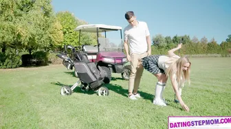 German MILF goes on a date with stepson