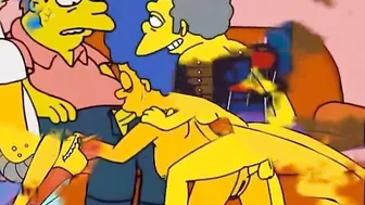 MILF Marge Simpson cheating