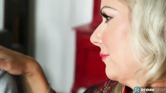 Samantha Jay sucks and fucks young cock