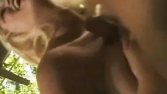 Domineering blonde babe makes the hand job so harsh