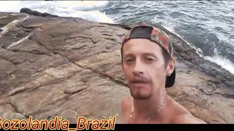 Bastidores de gravação dessa vez foi na praia.... Com el toro de