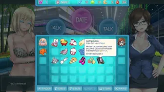 Hottie Sex with two Milfs - HuniePop two - Part four